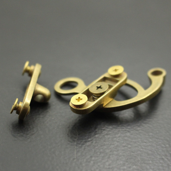 Купить Застежка с крючком Латунь ZL-620