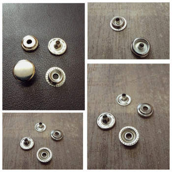 Кнопки пробивные 15 мм кольцевые №61(201) Сталь