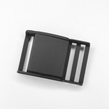 Фастекс 20 мм металлический Черный матовый Q058-20