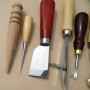 Набор инструментов для работы с кожей 12 предметов