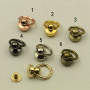 Кнопки кобурные с кольцом арт 1342