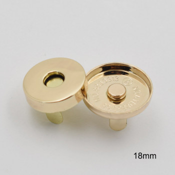 Застежка магнитная зажимная загнутый край 18 мм