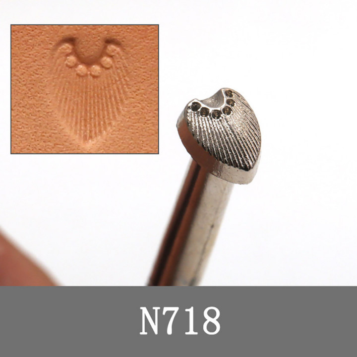 Штамп для тиснения по коже N718 AG