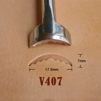 Штамп для тиснения по коже V407 PGF углеродистая сталь