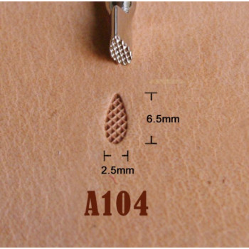Штамп для тиснения по коже А 104 PGF углеродистая сталь
