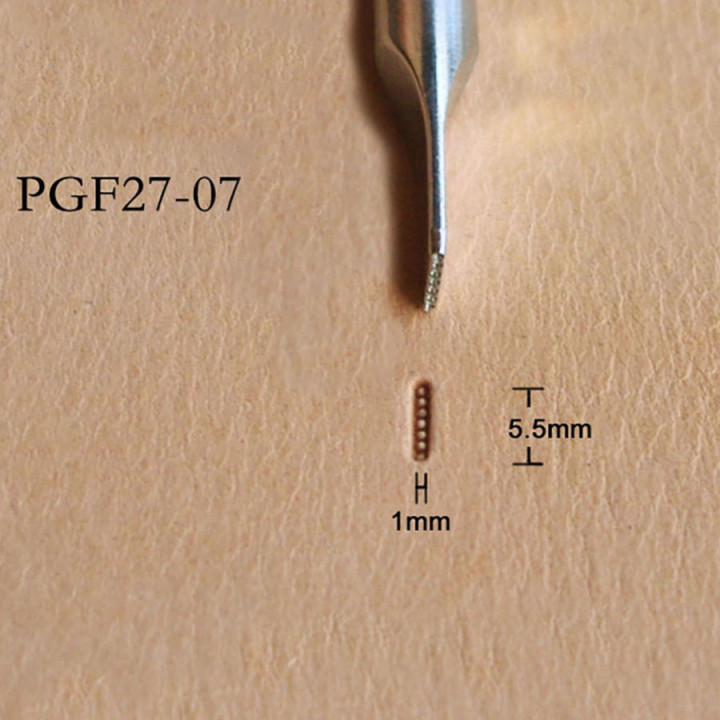 Штамп для тиснения по коже 27-07 PGF углеродистая сталь