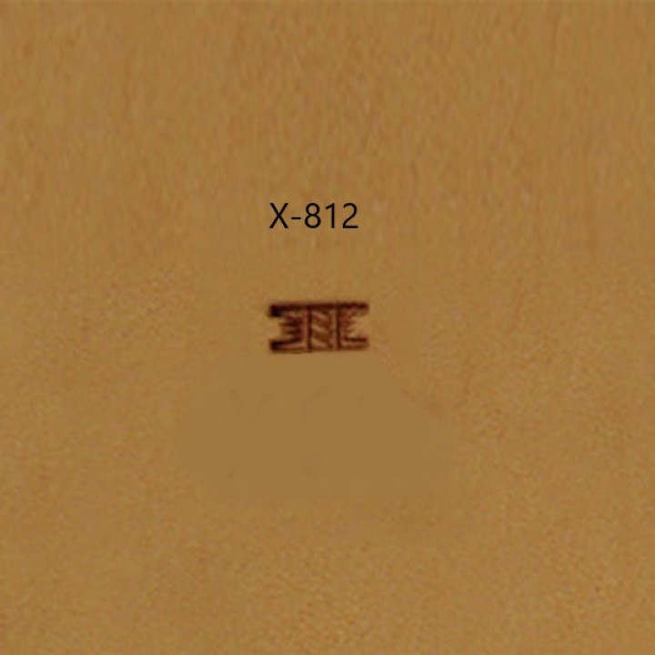 Штамп для тиснения по коже X-812 Япония 
