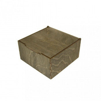 Коробка подарочная для ремня, покрыта маслом по дереву, цвет «Палиссандр», крышка откидная