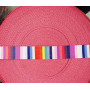Лента ременная 38 мм Цветная полоска пэ