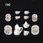 Фарфоровый чайный сервиз для кукол 15 предметов