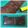 Набор "Сделай сам" для пошива портмоне из натуральной кожи