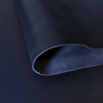 Кожа ШСК 2,1 мм пылевидная с покр. Темно-синий