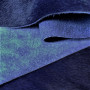 Кожа с ворсом (мех пони) 1,2 мм Синий Италия