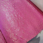Кожа Страус 1,0 мм Розовый с золотым Италия