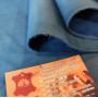 Кожа Пола краст 1,1-1,3 мм голубой джинс