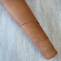 Кожа вороток ШСК краст 3,6-4,0 мм комб. дубл. Темный Табак Белоруссия