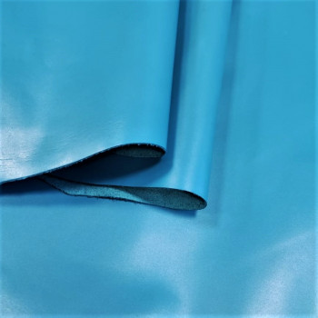 Кожа КРС 1,2 мм с покр. Голубой Кристалл Турция