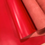 Кожа ШСК 2,1 мм пылевидная с покр. Красный
