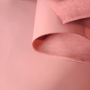 Кожа ШСК 2,1 мм пылевидная с покр. Розовый