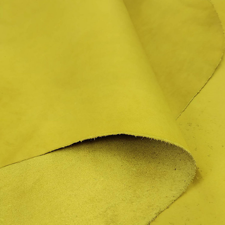 Кожа Вороток краст 1,1-1,3 мм Желтый
