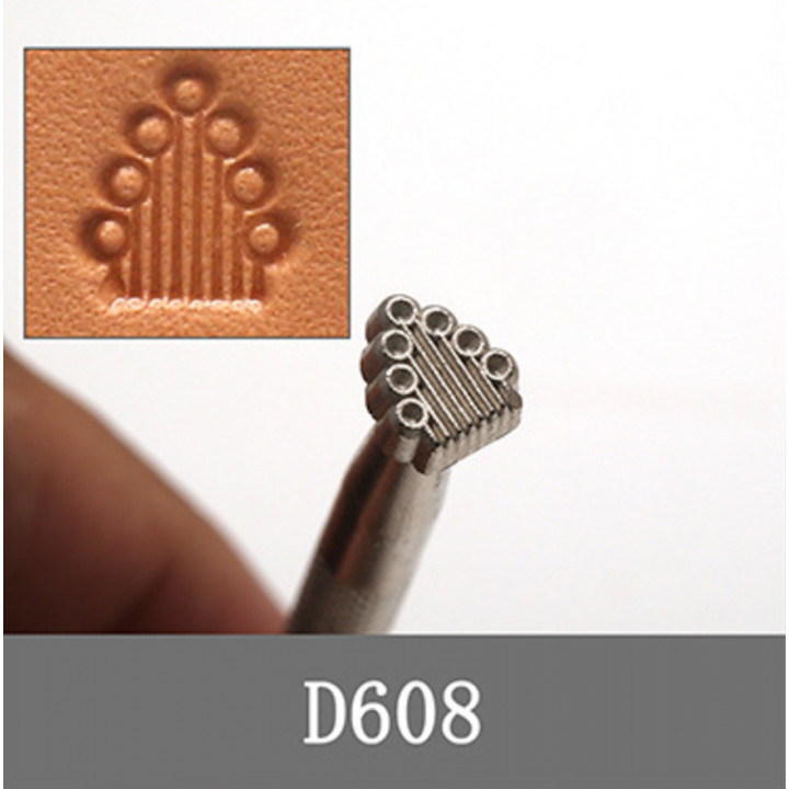 Штамп для тиснения по коже D608 AG