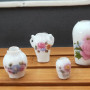 Набор керамических ваз для кукольного дома
