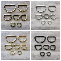 Полукольцо D-образное 20-50 мм круглого сечения