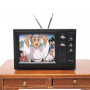 Телевизор для кукол с антенной Миниатюра 1:12