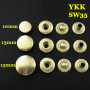 Кнопки пробивные 15 мм YKK №831 латунь
