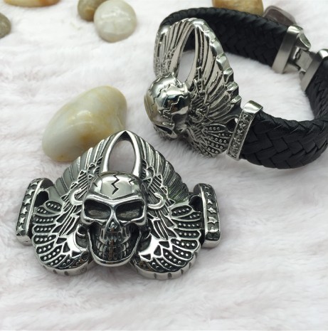 Коннектор 20х7 мм Череп Сталь | Галерея фото | Pava.pro Коннектор 20х7 мм Череп Сталь BR-KZ32 - фото товара