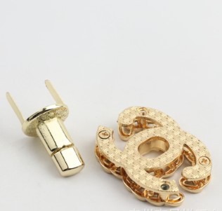 Застежка для сумки поворотная С-Цепочка фото 4 Застежка для сумки поворотная С-Цепочка фото 4