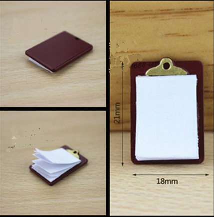 Блокнотик для кукольного дома | Галерея фото | Pava.pro Блокнотик для кукольного дома - фото товара