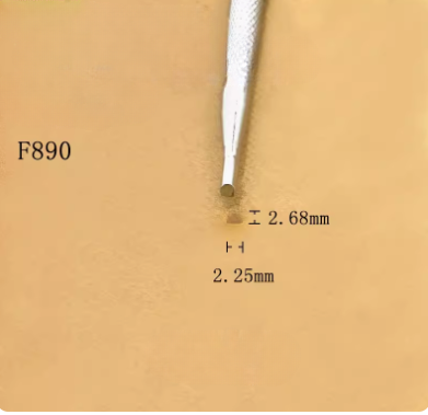 Штамп для тиснения по коже F890 Япония | Галерея фото | Pava.pro Штамп для тиснения по коже F890 Япония F890 - фото товара