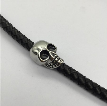 Бусина 5, 6, 8 мм Череп Сталь Бусина 5, 6, 8 мм Череп Сталь