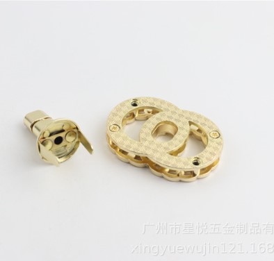 Застежка для сумки поворотная Цепочка S-3596 фото 2 Застежка для сумки поворотная Цепочка S-3596 фото 2