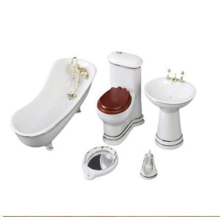 Ванная комната для кукол | Галерея фото | Pava.pro Ванная комната для кукол - фото товара