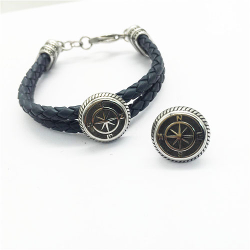 Бусина 5 мм на два шнура Компас Сталь | Галерея фото | Pava.pro Бусина 5 мм на два шнура Компас Сталь BR-B80 - фото товара