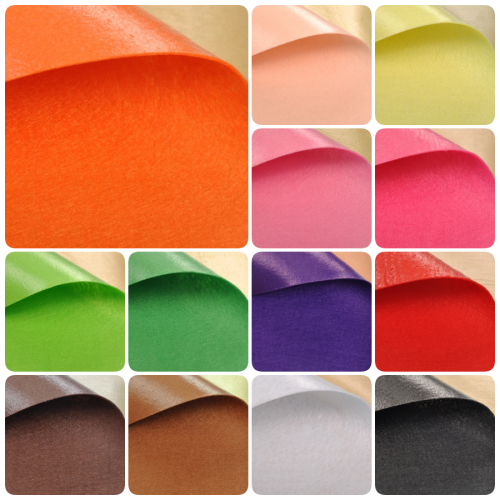 Фетр жесткий 1 мм 30х30 см на клеевой основе фото 3