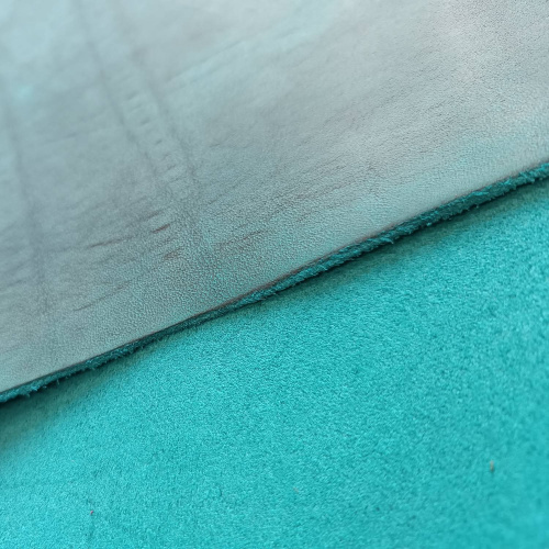 Кожа Крейзи Хорс Dark 1,4-1,6 мм Бирюзовый фото 8