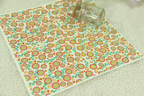 Фетр жесткий 1 мм 30х30 см принт Яркий рисунок фото 3