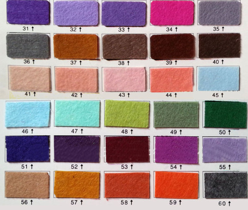 Фетр жесткий 1 мм 45х45 см фото 4 Фетр жесткий 1 мм 45х45 см фото 4