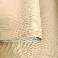 Кожа КРС Варан 1,0 мм Бежевый Италия