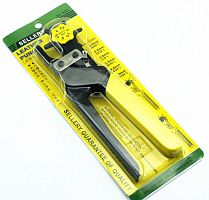 Пробойник револьверный профессиональный 6 насадок  - купить для кожевенного хобби