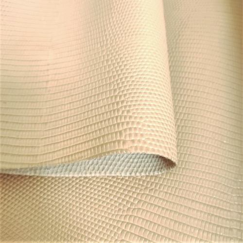 Кожа КРС Варан 1,0 мм Бежевый Италия