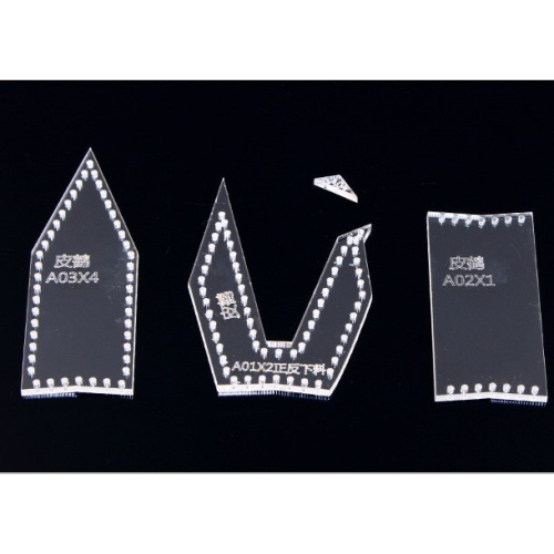 Шаблоны-лекала для брелка Журавлик AAB  AAB - фото товара фото 2