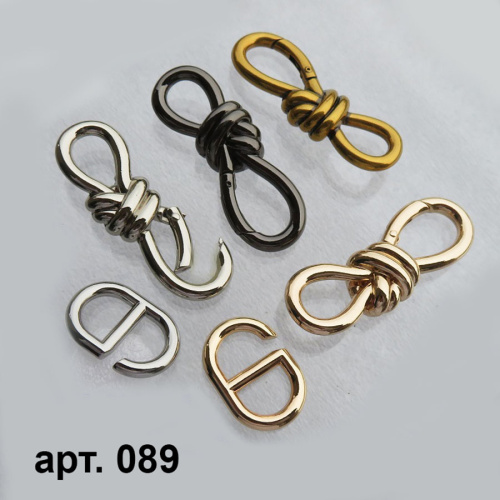 Застежки декоративные для сумки арт. 89 Застежки декоративные для сумки арт. 89