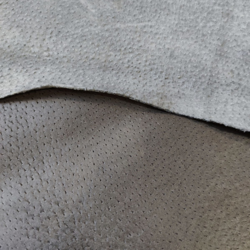Кожа подкладочная (спилок свиной) Серый фото 2