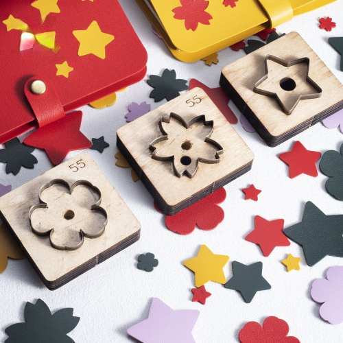 Штанцформы (вырубные штампы) для декора Цветы и Звезды фото 4