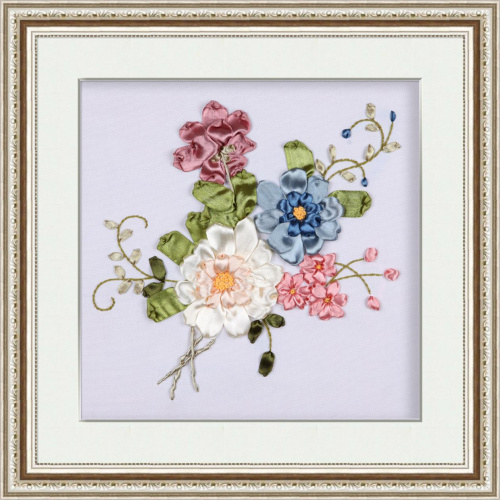 Набор для вышивки лентами Летние цветы   - фото товара