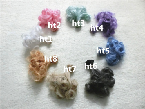 Трессы для кукол 20-25 см Кудри Трессы для кукол 20-25 см Кудри